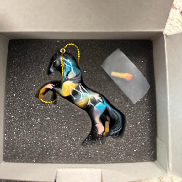 2021 The Trail of Painted Ponies Ornament "Fury" - Picture 6 of 6